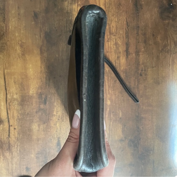 Vintage Coach N9560 Slim Clutch Standard, Black Leather - Picture 8 of 12